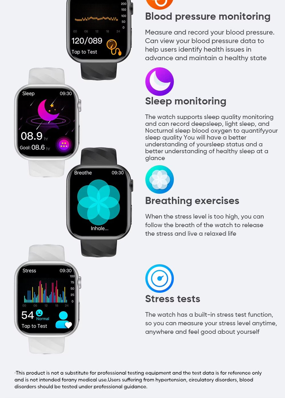 Smartwatch Unisex MF15 AMOLED