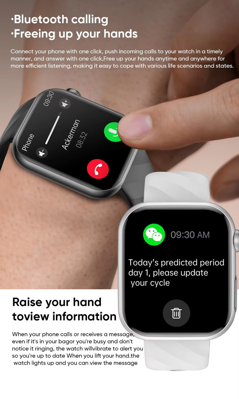 Smartwatch Unisex MF15 AMOLED