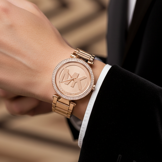 Michael Kors MK5865 Parker Oro Rosa 39 mm